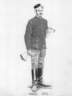 North West Mounted Police Uniform, 1873