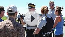 Royal Canadian Mounted Police confiscate guns from town
